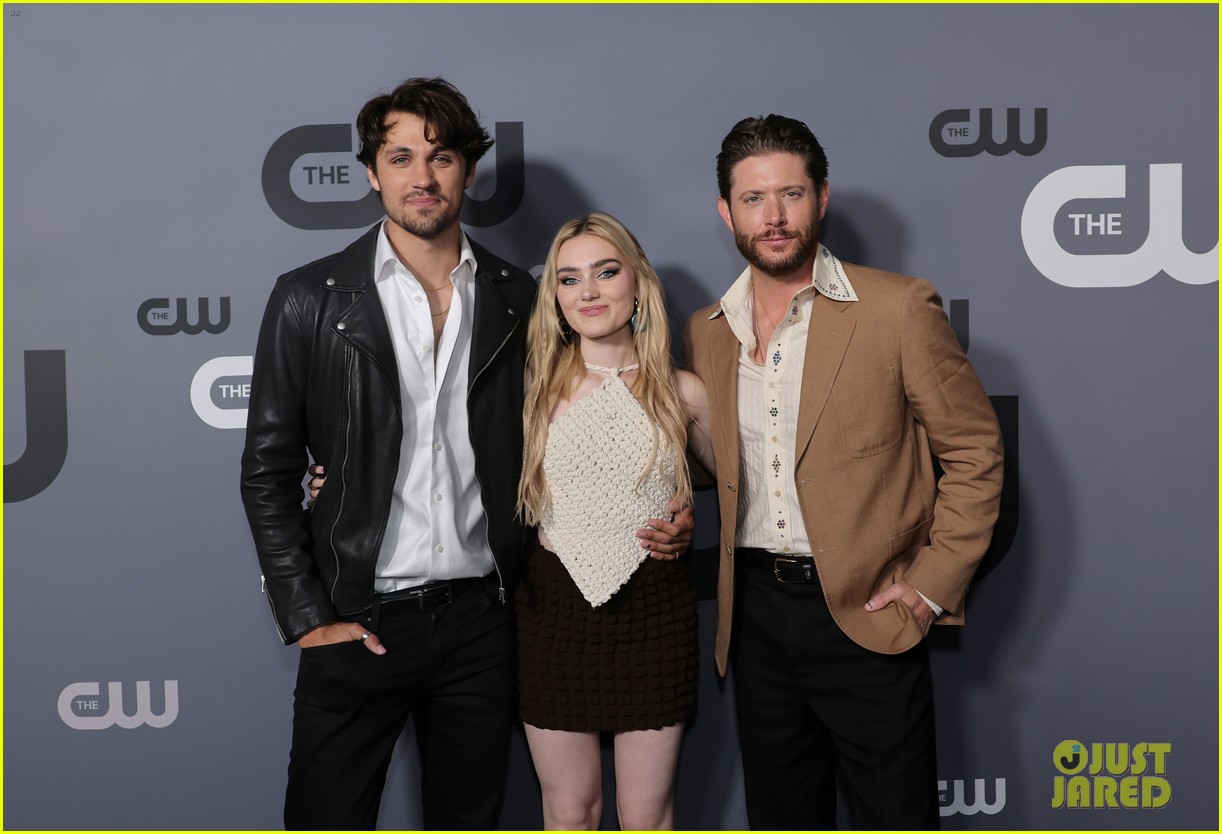 meg donnelly drake rodger tease upcoming the winchesters series at cw upfronts 15