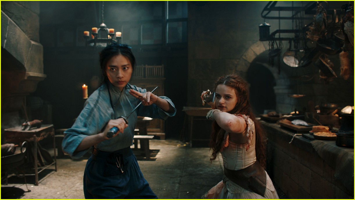 joey king leaps into fight mode in the princess trailer watch now 02