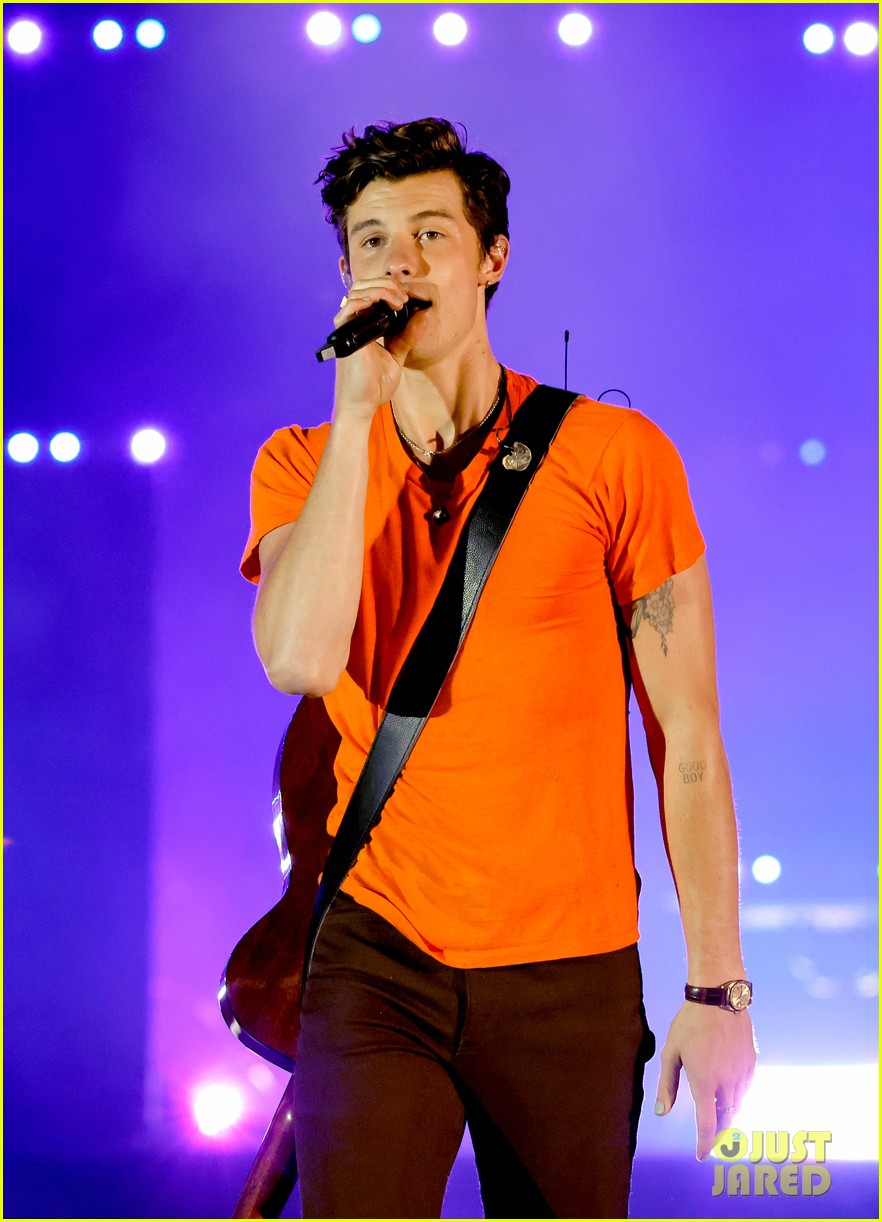 Shawn Mendes Wears Orange for Special Reason to Wango Tango 2022