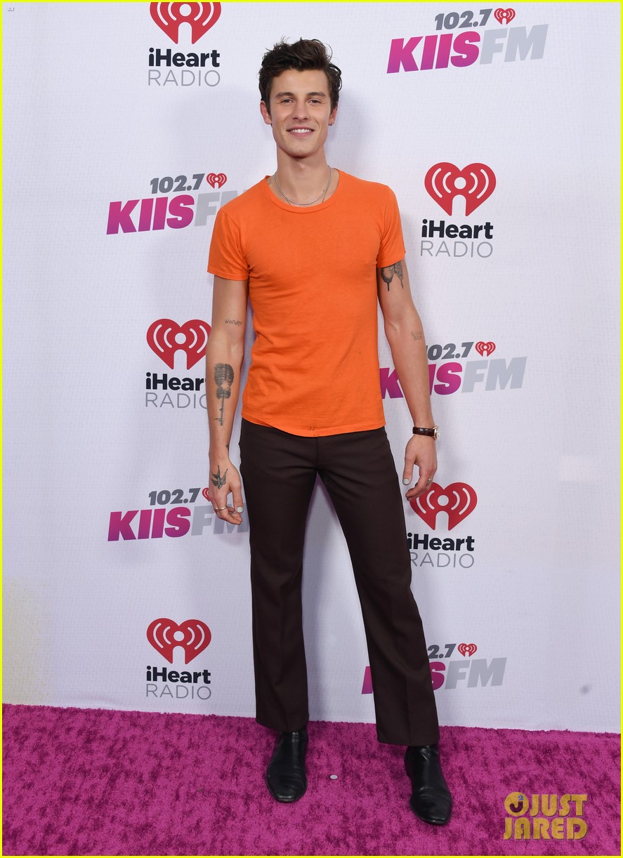 shawn mendes wears orange to show support for ending gun violence 26