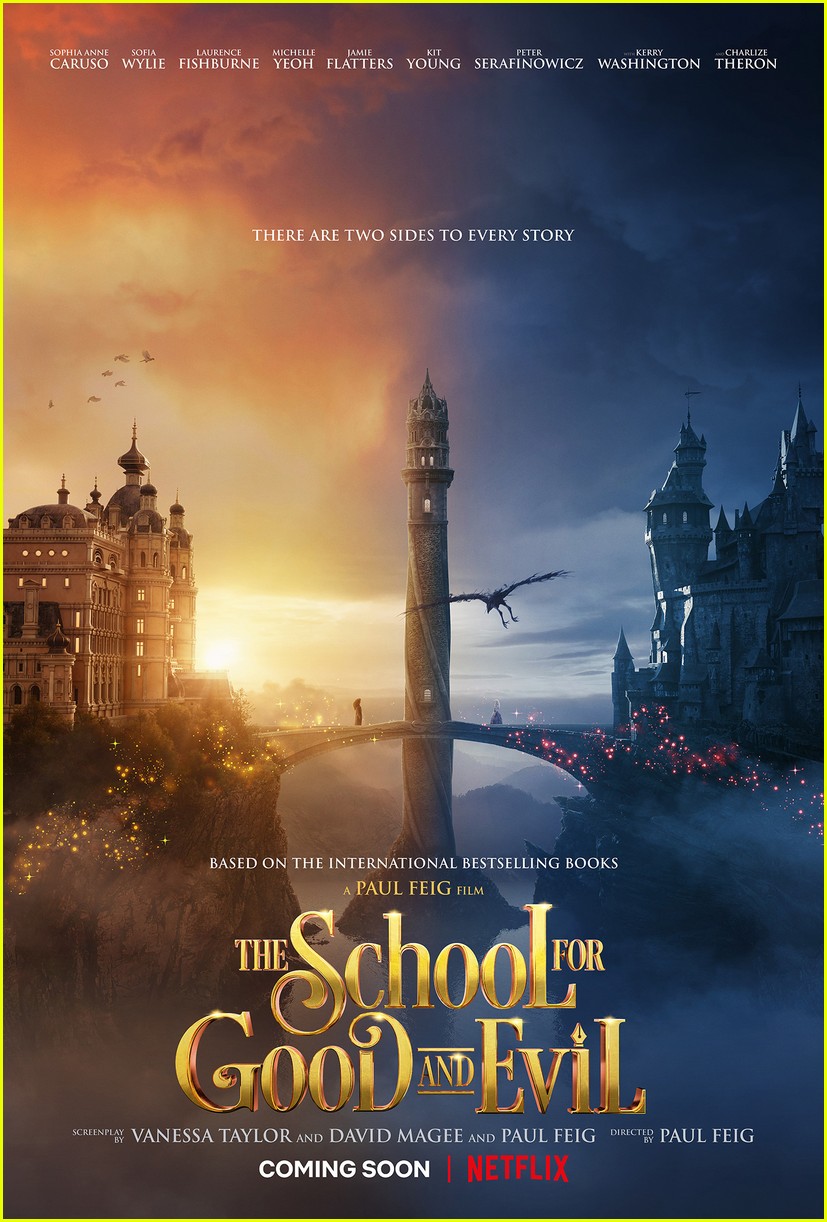 sofia wylie stars in first school for good evil teaser trailer watch now 01