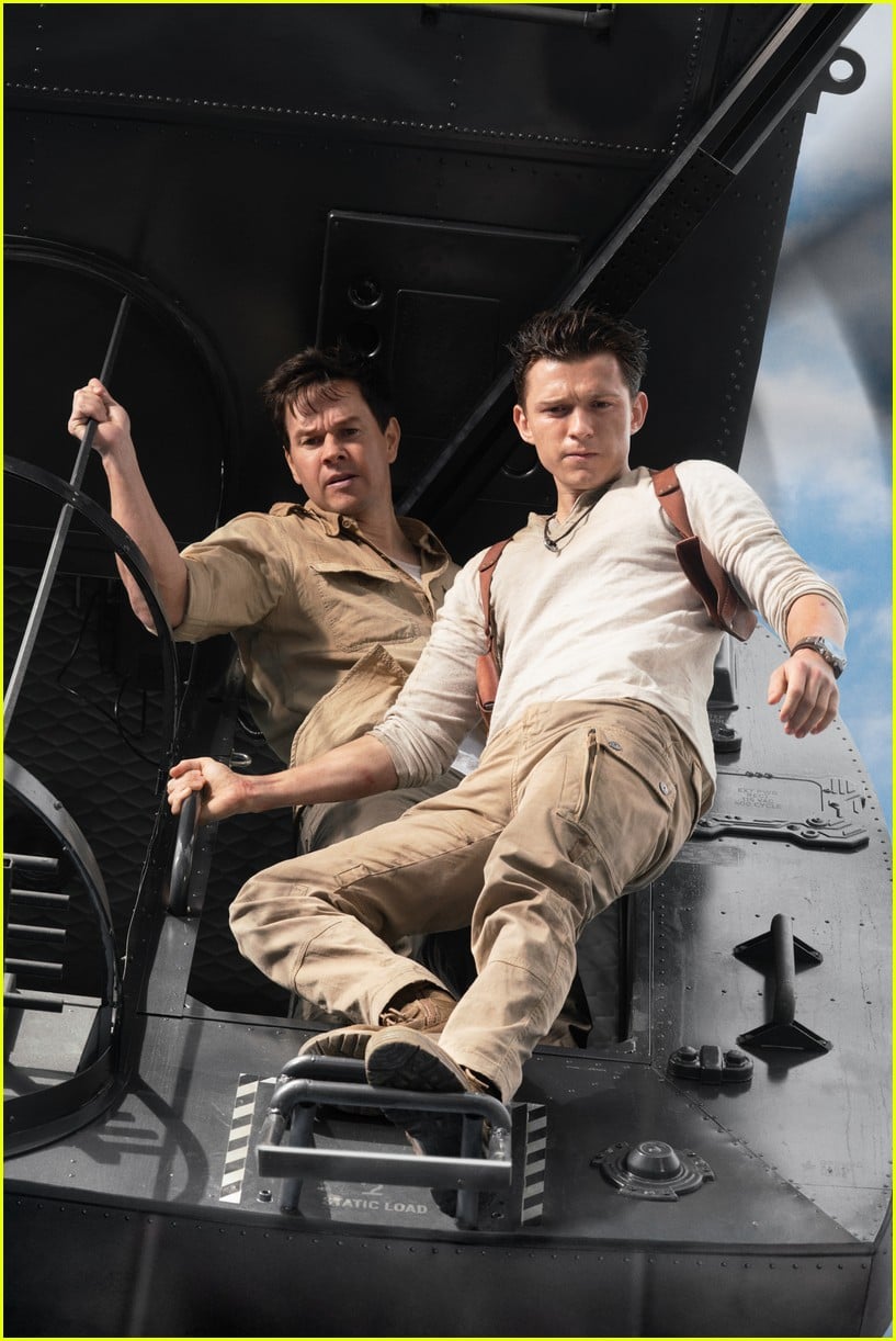 Tom Holland & Mark Wahlberg's 'Uncharted' Coming to Netflix This Summer!:  Photo 1350333, Antonio Banderas, Mark Wahlberg, Movies, Netflix, sophia  ali, Tati Gabrielle, Tom Holland, Uncharted Pictures