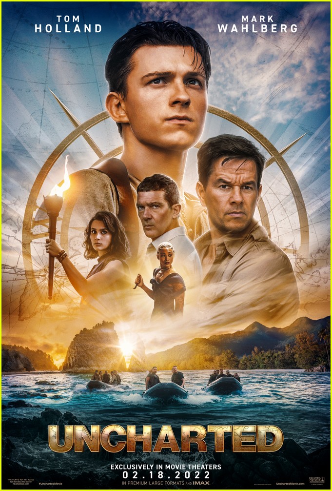 Tom Holland & Mark Wahlberg's 'Uncharted' Coming to Netflix This Summer!:  Photo 1350333, Antonio Banderas, Mark Wahlberg, Movies, Netflix, sophia  ali, Tati Gabrielle, Tom Holland, Uncharted Pictures