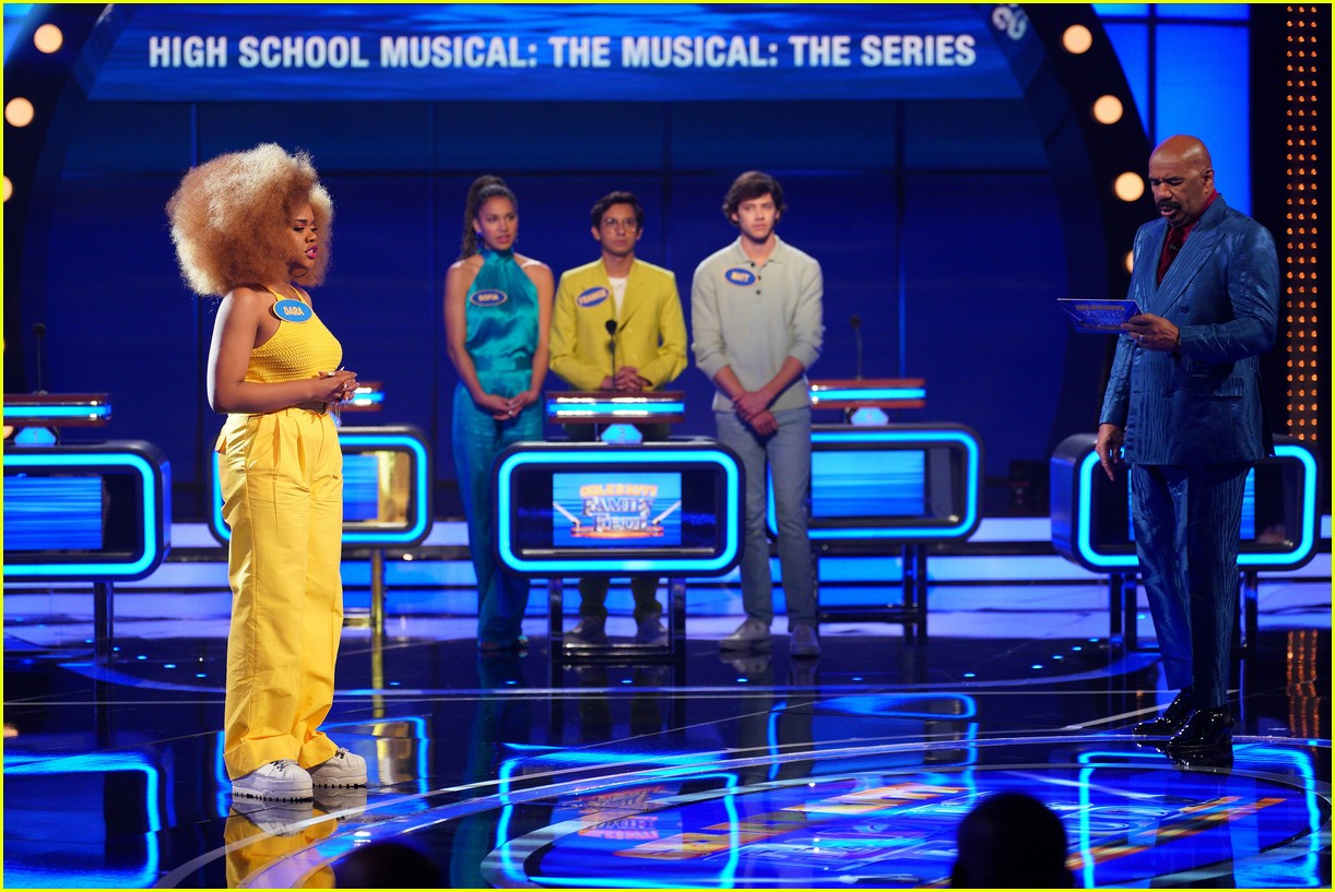 high school musical cast beats never have i ever on celebrity family feud 01