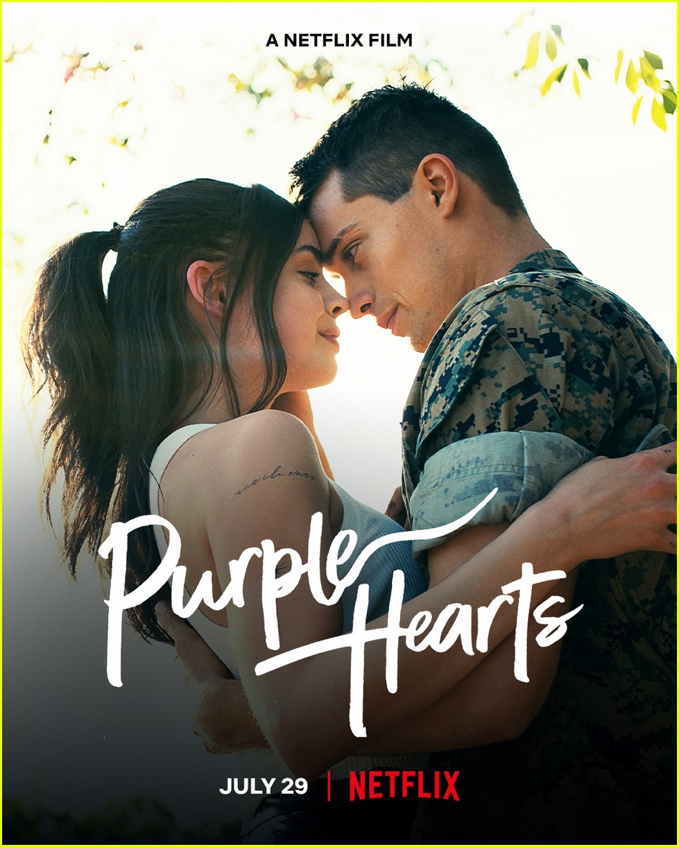 sofia carson nicholas galitzine enter fake marriage in purple hearts trailer 07