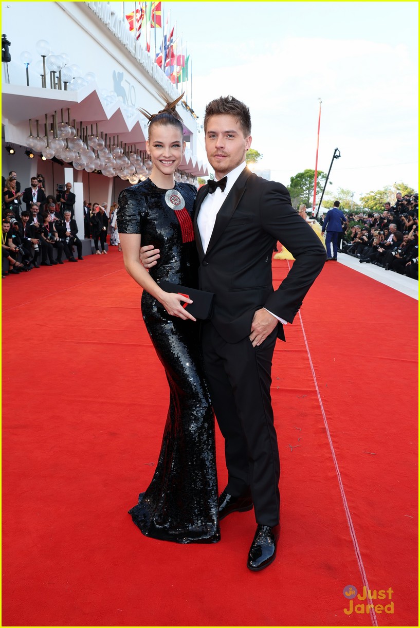 dylan sprouse barbara palvin attend white noise premiere at venice film festival 41