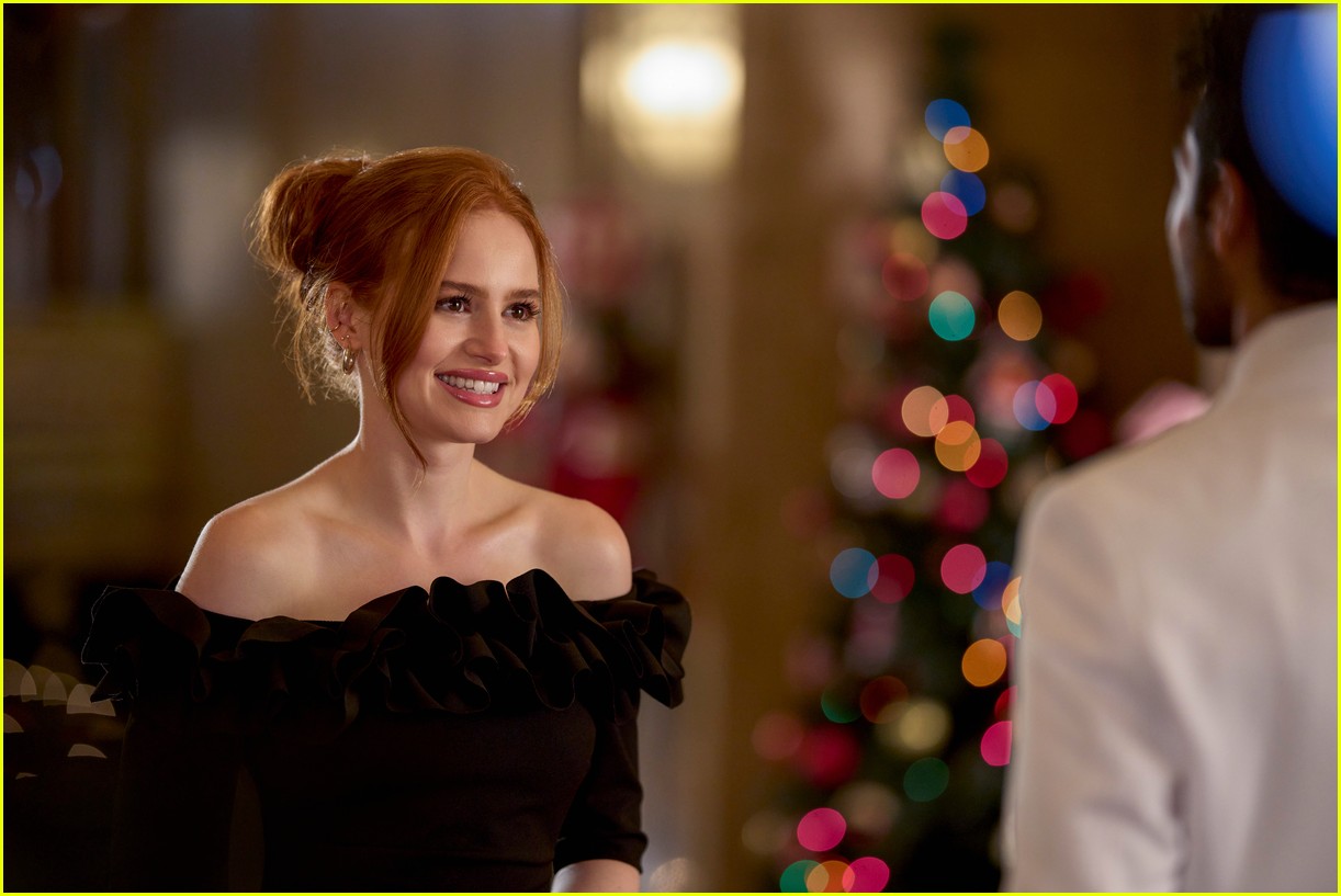 madelaine petsch mena massouds hotel for the holidays to stream on amazon freevee 03