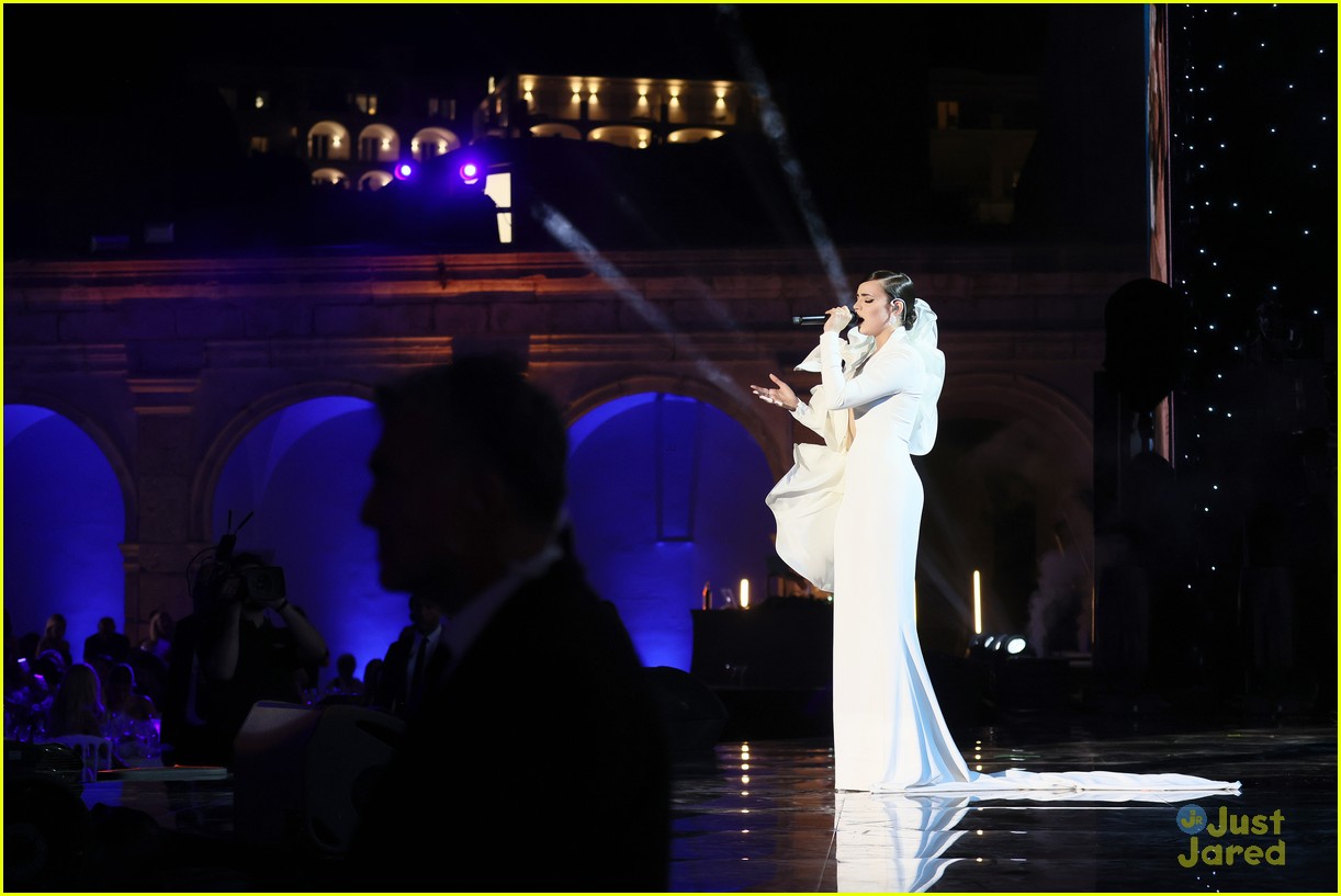 sofia carson performs at unicef event as purple hearts goes no 1 on netflix 28