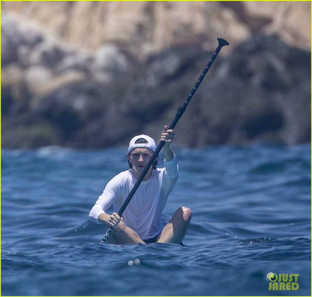 tom holland paddle boarding harry cabo 12