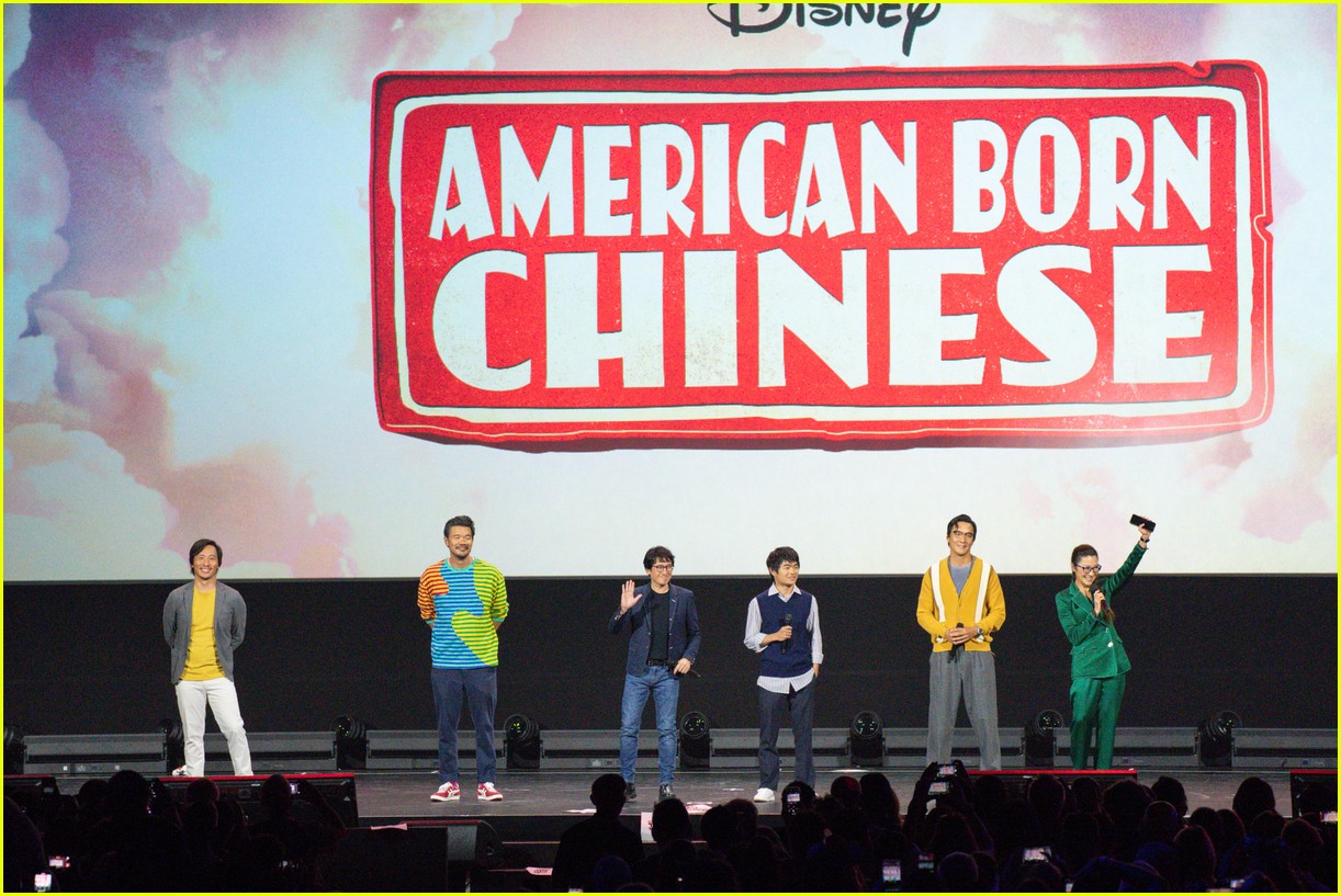 american born chinese cast at d23 06