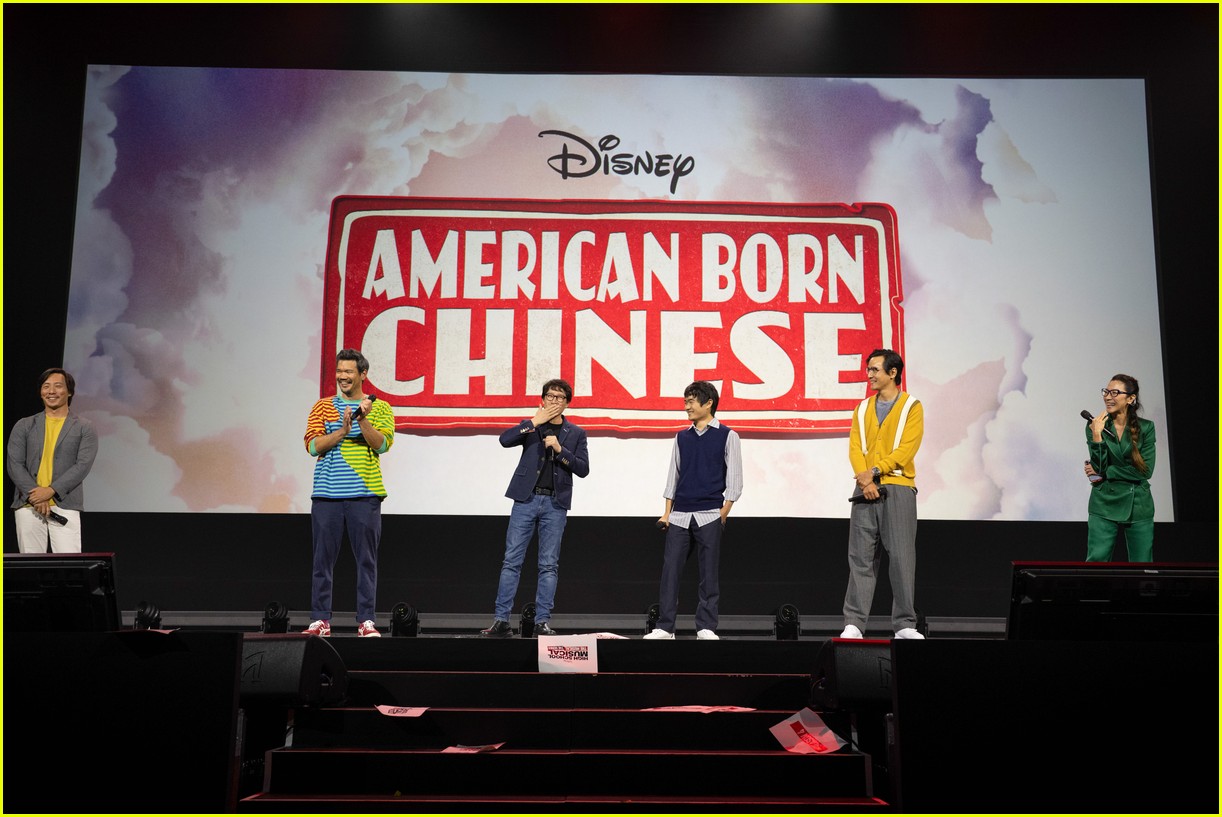 american born chinese cast at d23 10