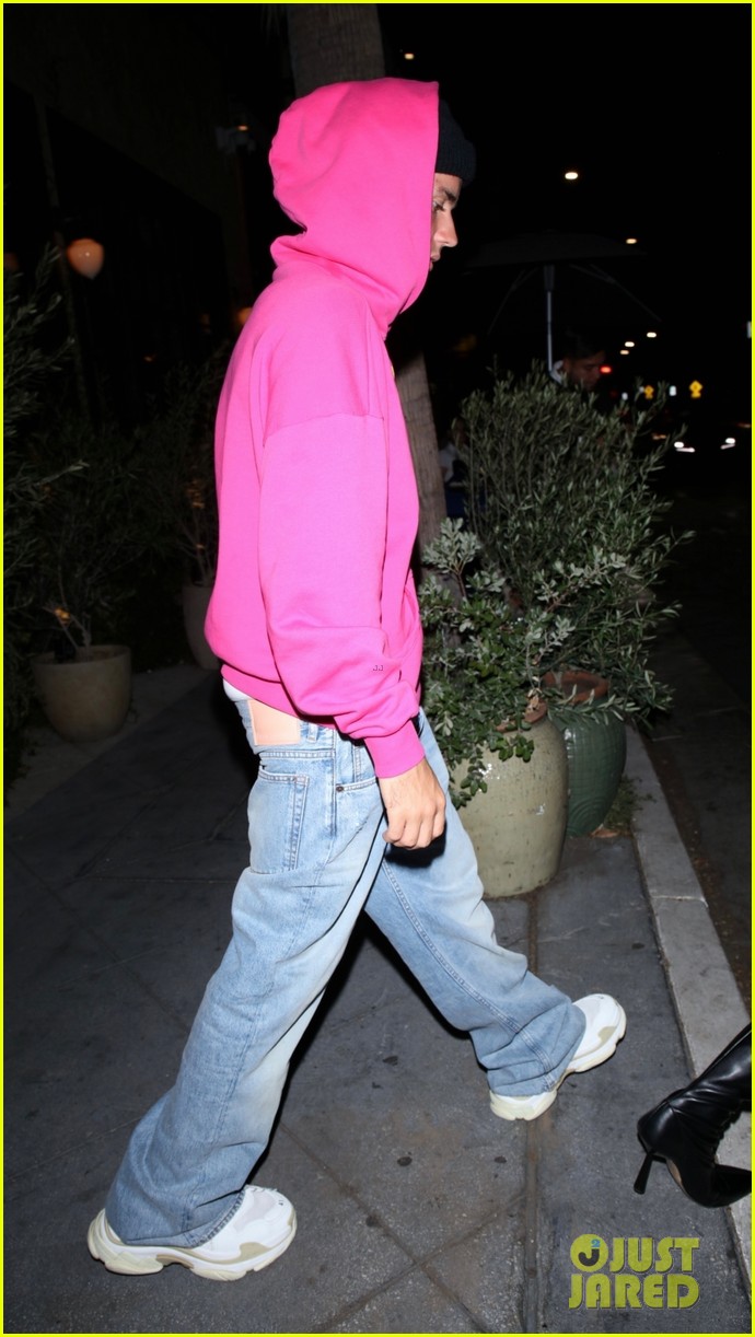 justin hailey bieber candids first outing postponed tour 36