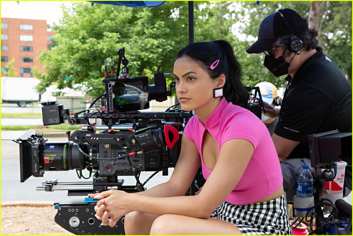 go behind the scenes of camila mendes maya hawkes new movie do revenge 02