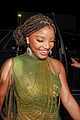 chloe halle glam up for cardi b birthday party 02
