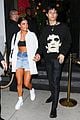 charli damelio landon barker hold hands at dinner with friends family 01