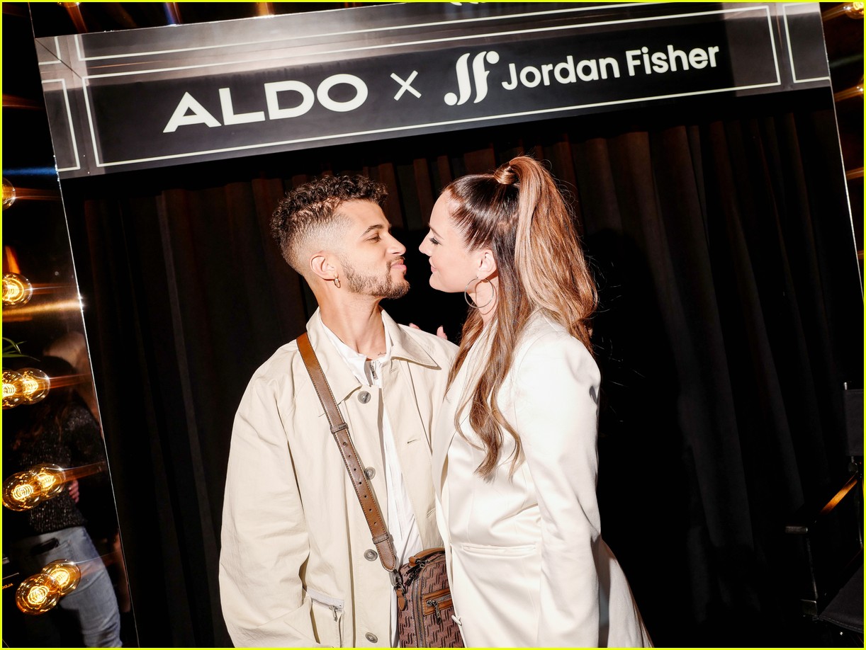 jordan fisher celebrates new aldo collab with wife ellie more 30