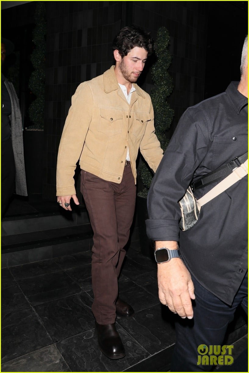 joe nick jonas grab dinner together in west hollywood at catch 10