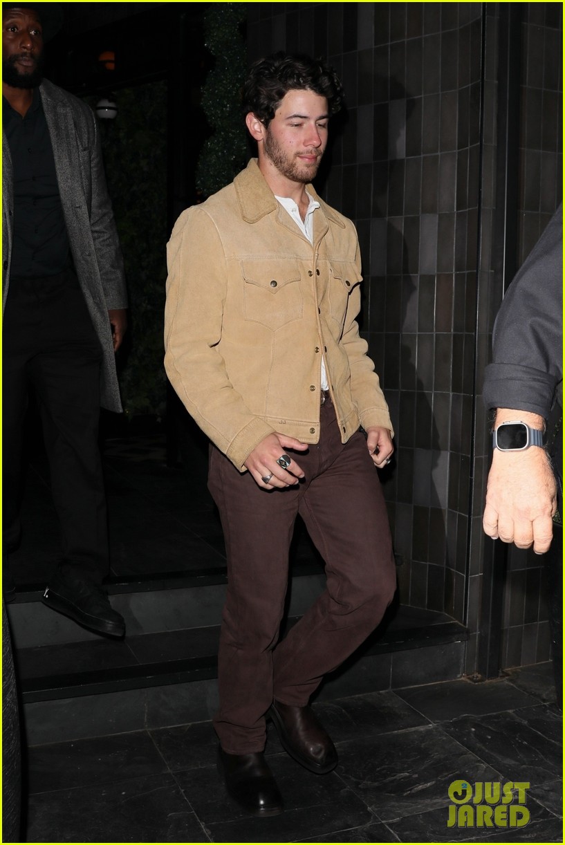 joe nick jonas grab dinner together in west hollywood at catch 14