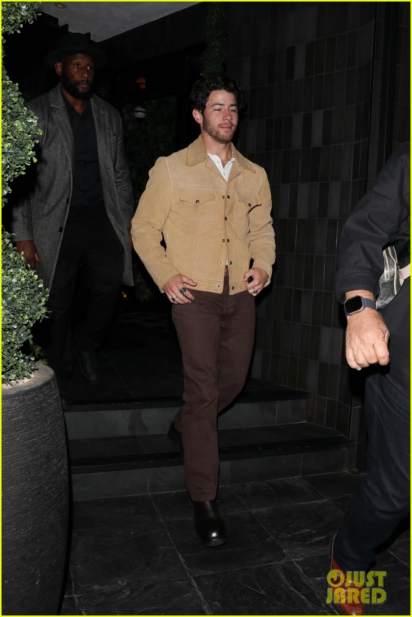 joe nick jonas grab dinner together in west hollywood at catch 15