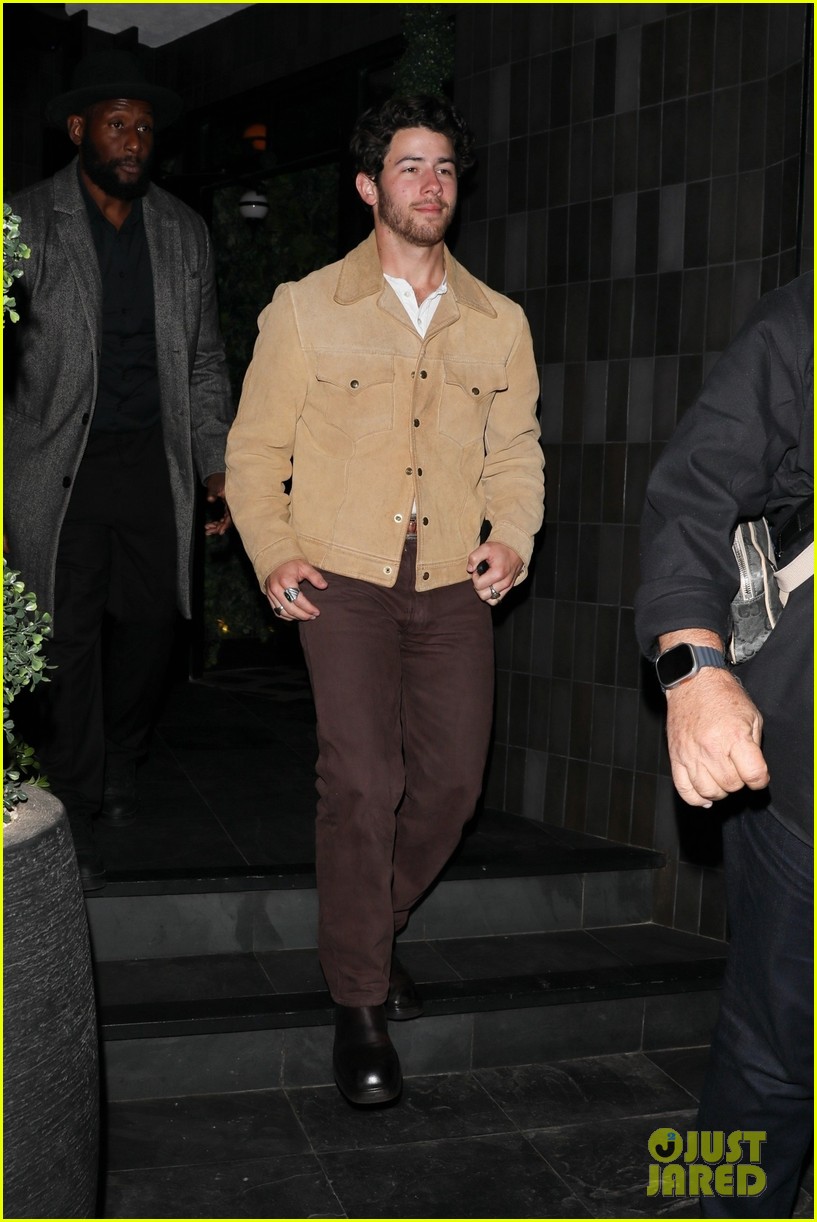 joe nick jonas grab dinner together in west hollywood at catch 16