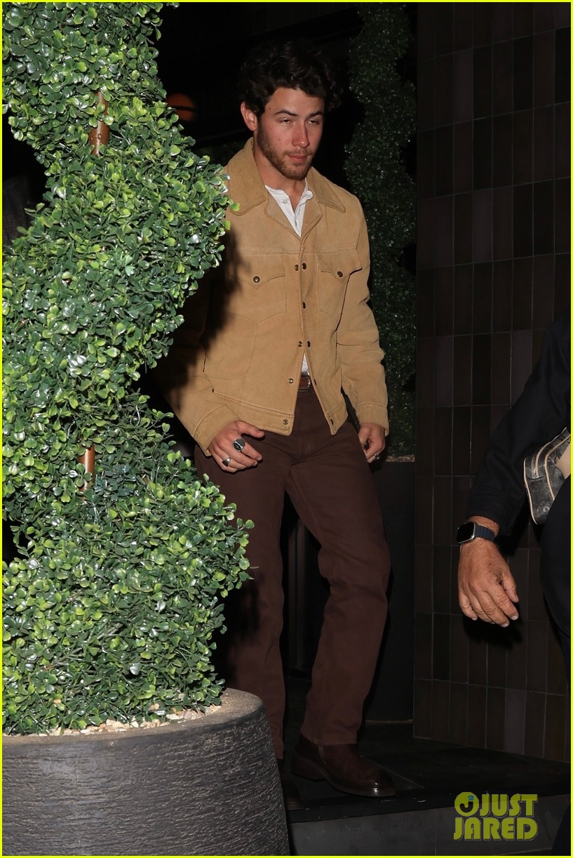 joe nick jonas grab dinner together in west hollywood at catch 30