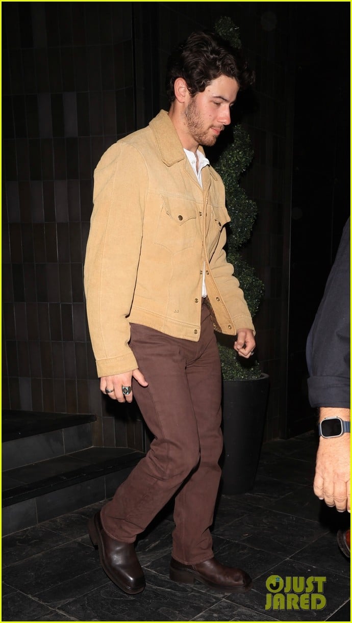 joe nick jonas grab dinner together in west hollywood at catch 31