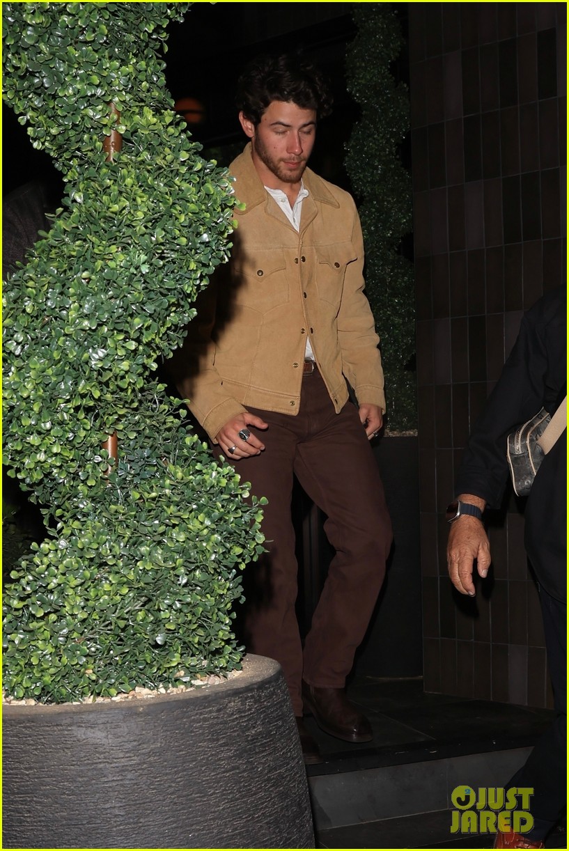 joe nick jonas grab dinner together in west hollywood at catch 33