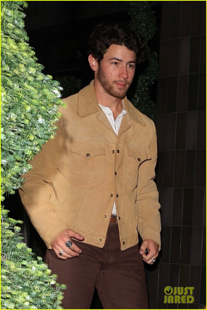 joe nick jonas grab dinner together in west hollywood at catch 44