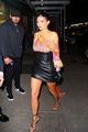 kendall kylie jenner colorful outfits dinner in nyc 40