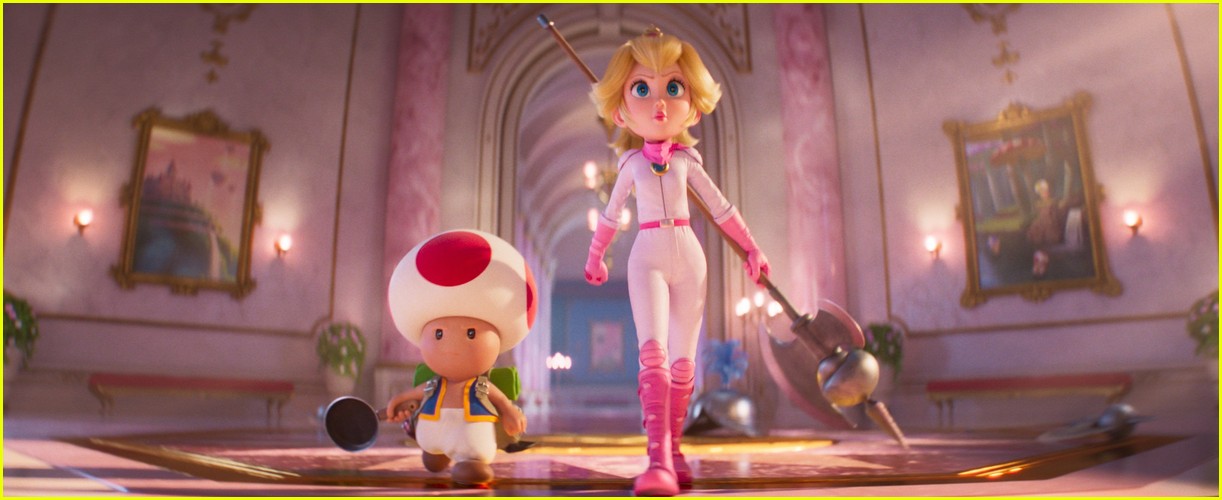 princess peach toad take mario on adventure in super mario bros trailer 02