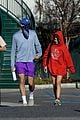 jacob elordi olivia jade cover their faces for outings 44