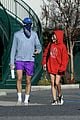 jacob elordi olivia jade cover their faces for outings 46
