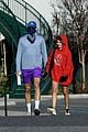 jacob elordi olivia jade cover their faces for outings 49
