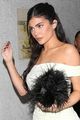 kylie jenner feathered pink boots holiday party in studio city 02