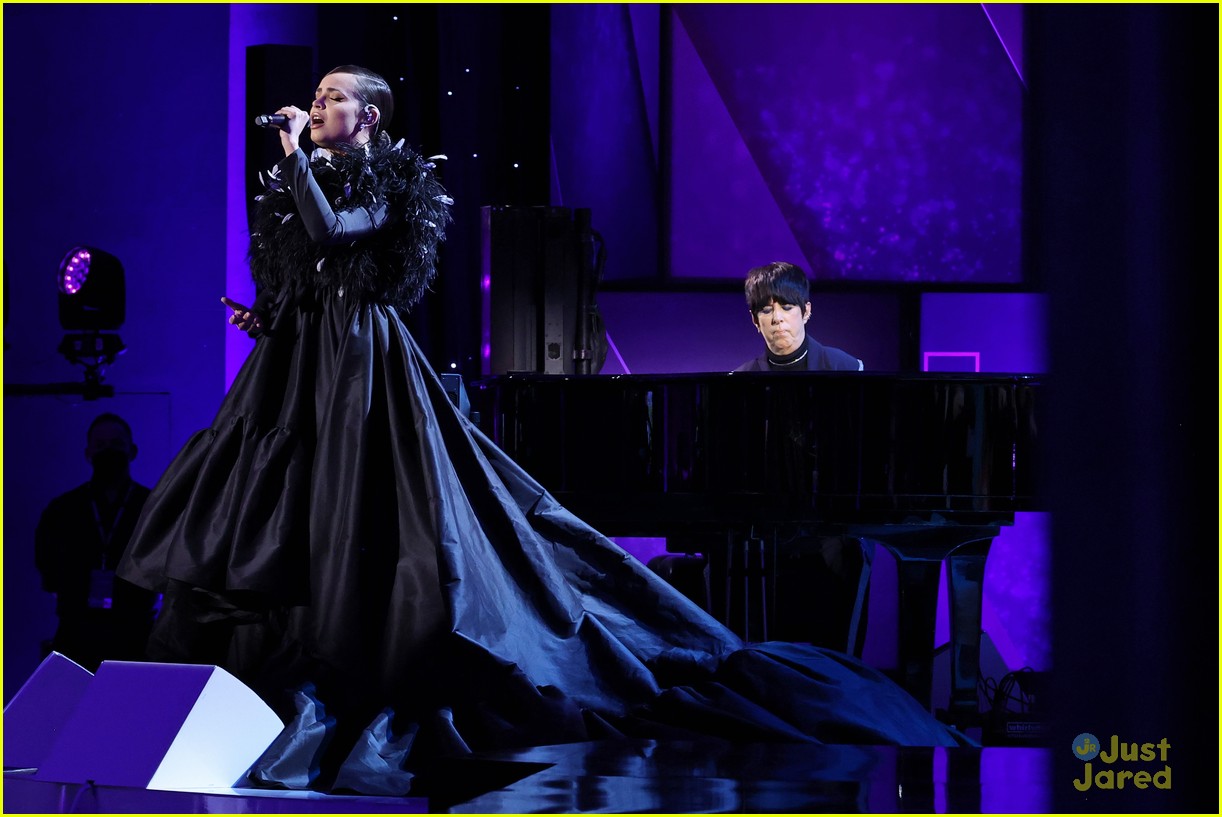sofia carson diane warren perform applause after dropping new song 03