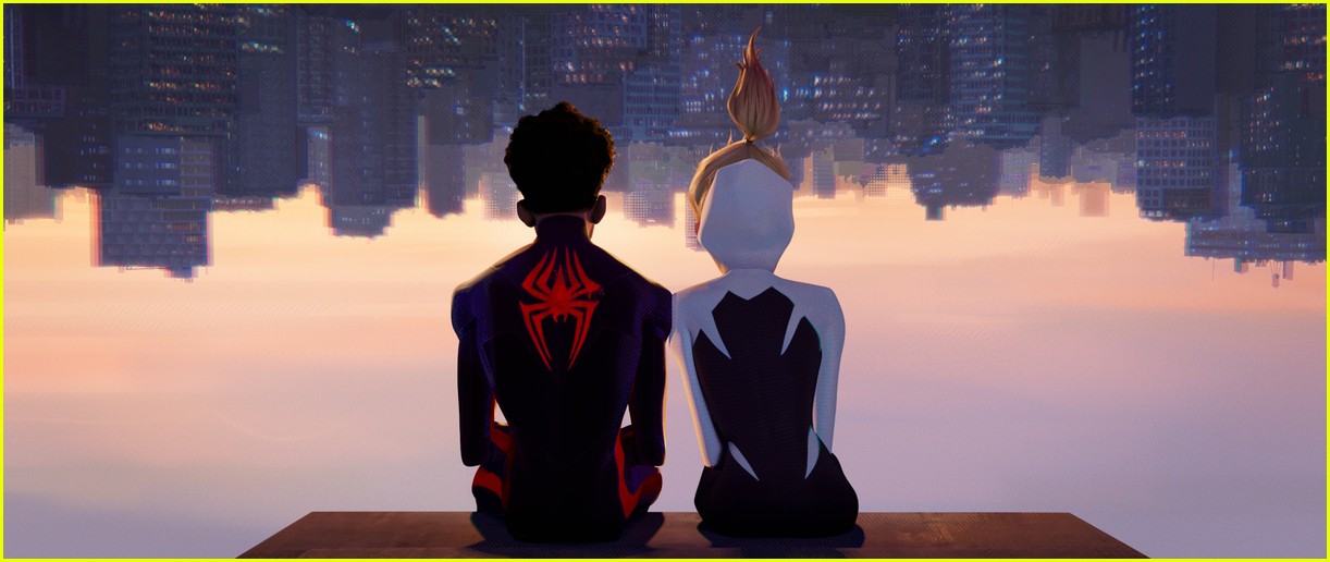 miles morales battles many different spider men in across the universe trailer 03