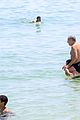 charlie gillespie owen patrick joyner get in shirtless workout at the beach 88