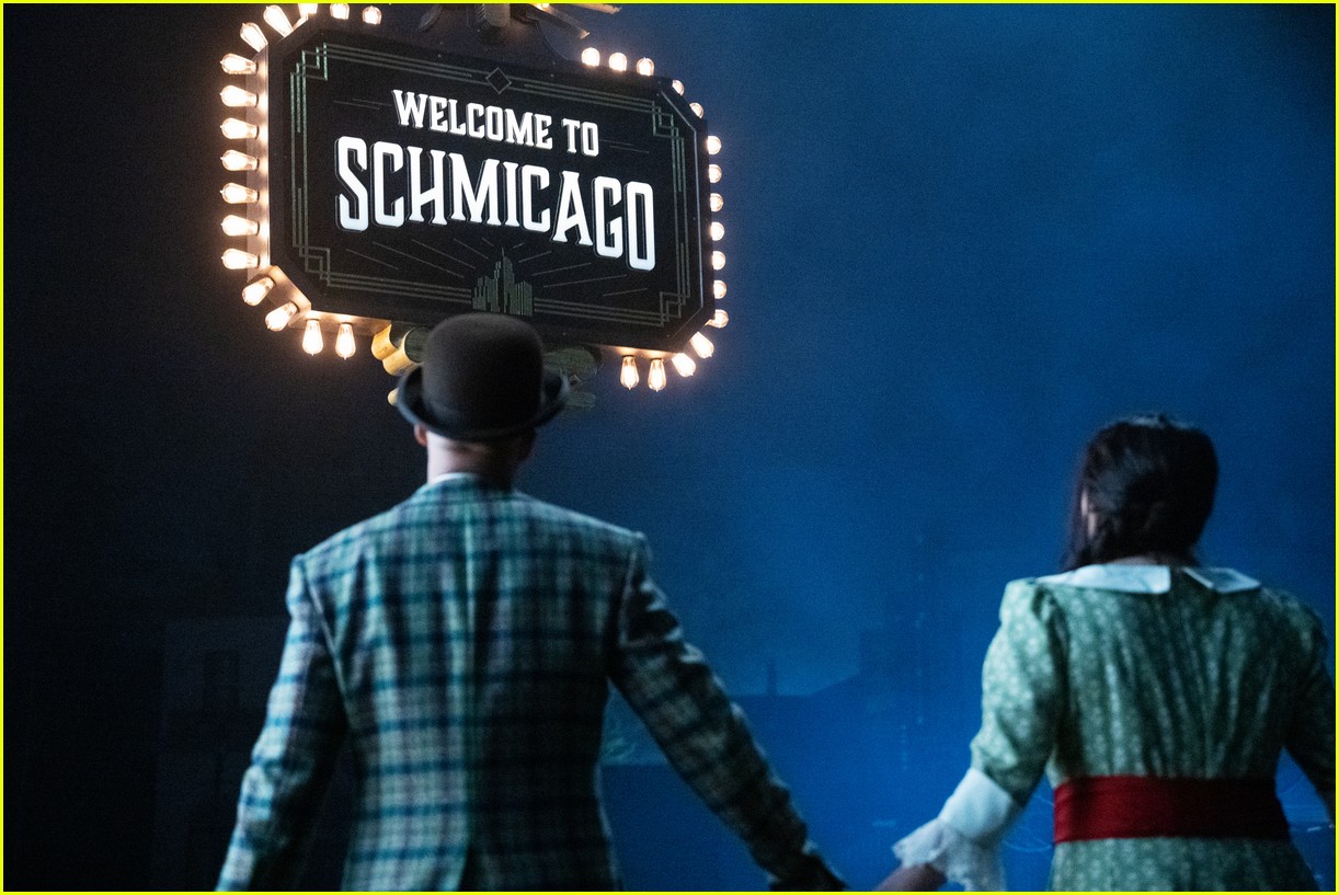 dove cameron channels chicago in first look at schmigadoon season two 04