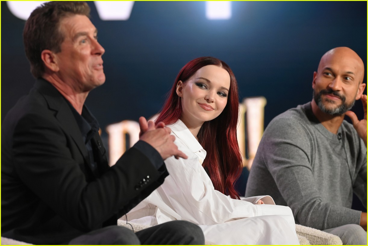 Dove Cameron Shows Off Red Hair At Schmigadoon TCA Panel Photo Photo Gallery