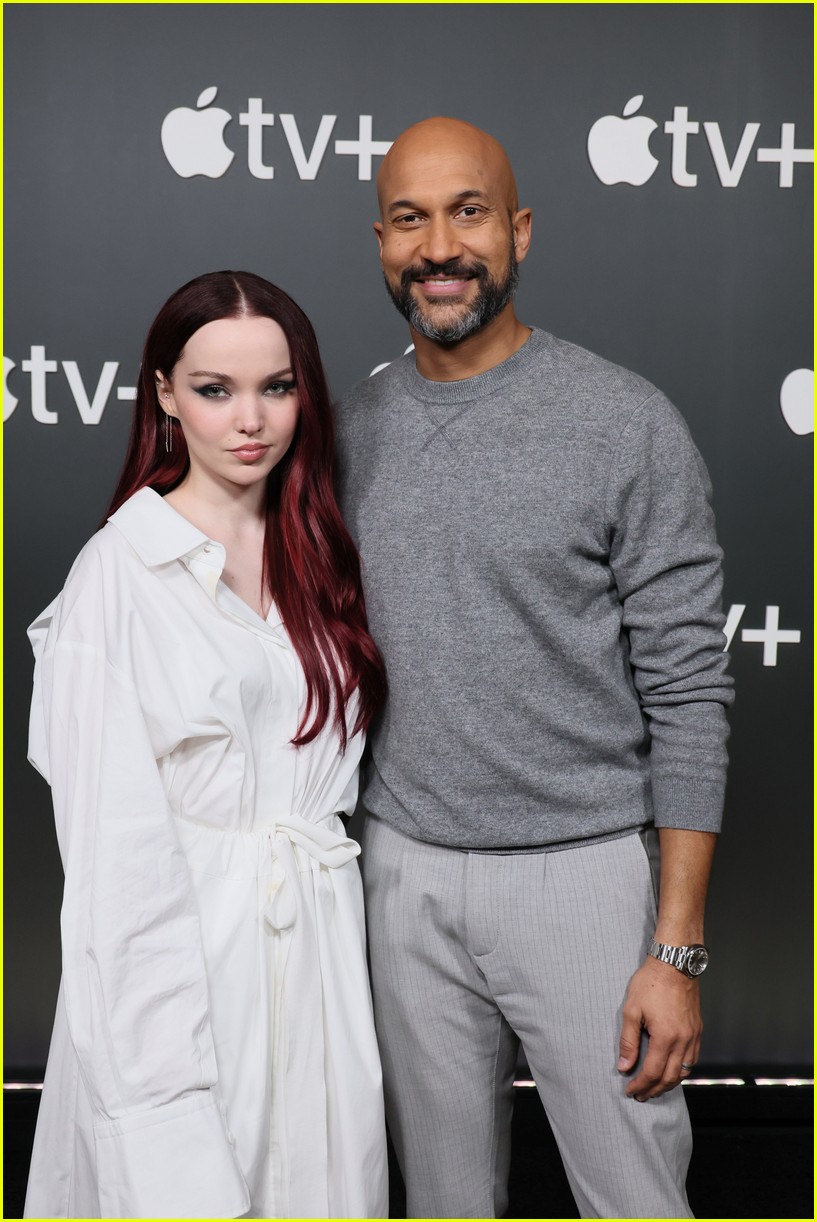 Dove Cameron Shows Off Red Hair At Schmigadoon Tca Panel Photo Photo Gallery