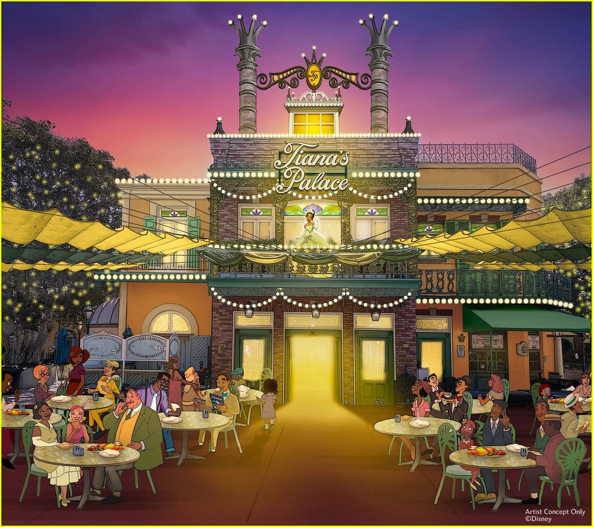 tianas palace restaurant opening at disneyland late 2023 01