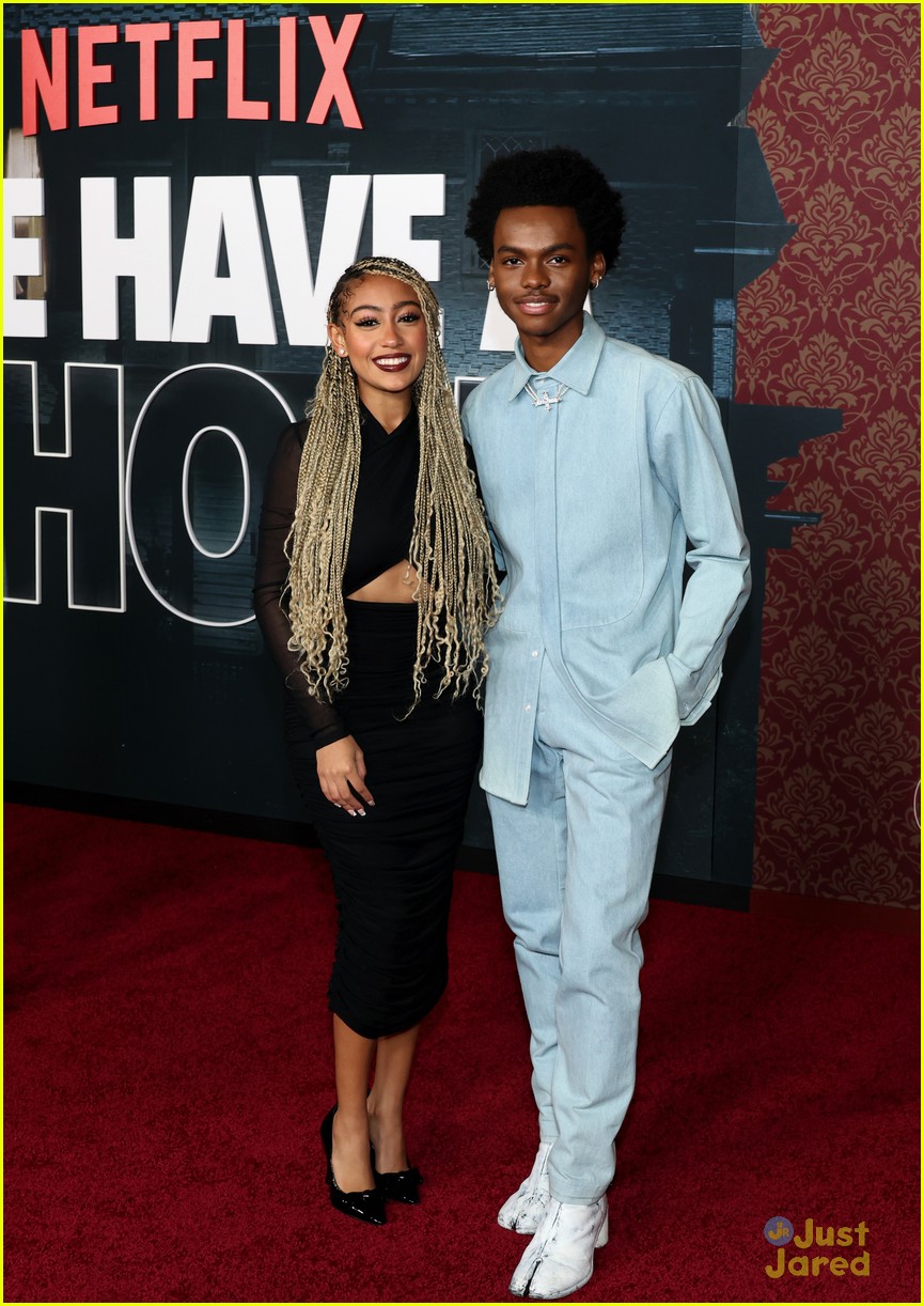jahi winston isabella russo niles fitch premiere new movie we have a ghost 19