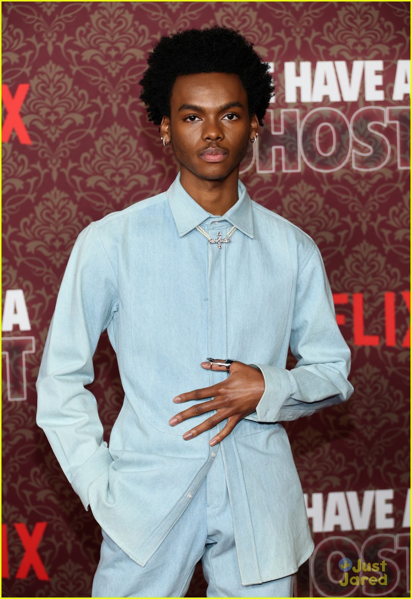 jahi winston isabella russo niles fitch premiere new movie we have a ghost 35
