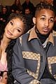 halle bailey ddg cuddle up at gucci fashion show in milan 12
