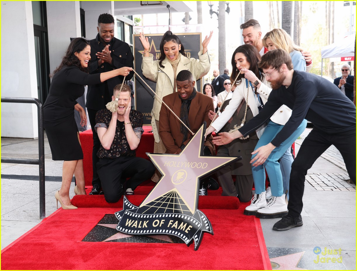 pentatonix honored with star on hollywood walk of fame 02