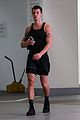 shawn mendes muscles tank after gym session 19