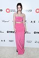 dove cameron is pretty in pink at elton john aids foundation oscars viewing party 01