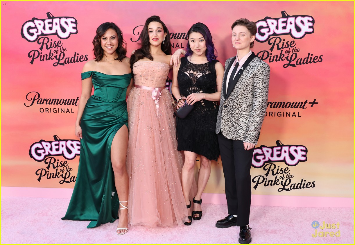 pink ladies and og grease stars attend grease rise of the pink ladies premiere 03