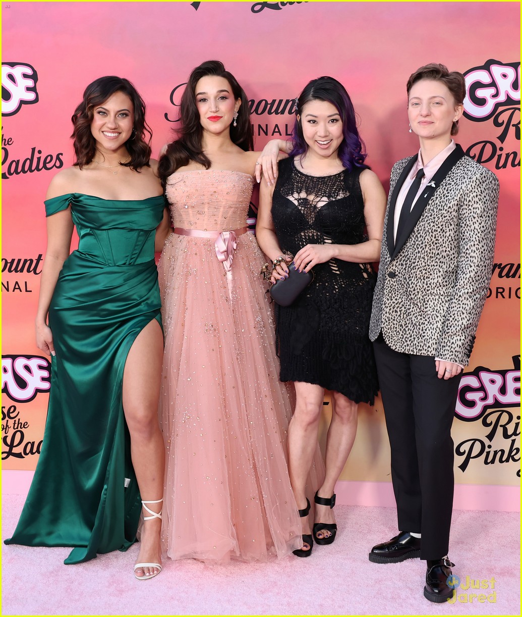 pink ladies and og grease stars attend grease rise of the pink ladies premiere 10