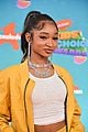 that girl lay lay gabrielle nevaeh green serve looks at kids choice awards 18